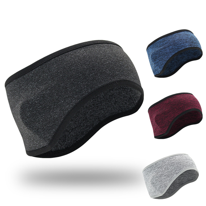 Fleece Ear Warmer Band - Serre-tête élastique en polaire pour hommes