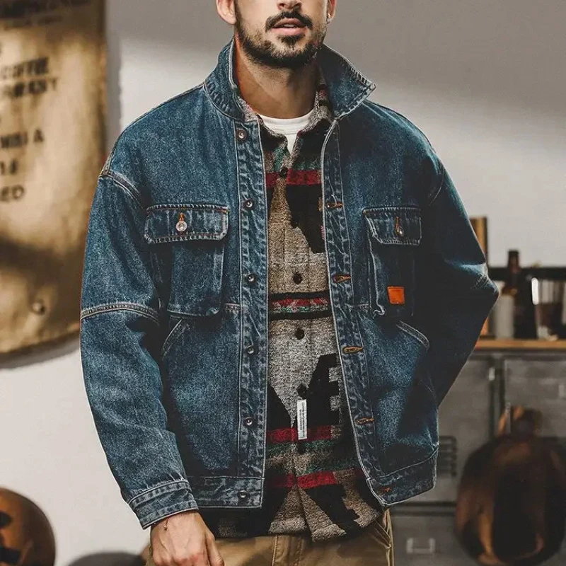 Down Jacket Packable - Manteau de Cowboy ample pour hommes,