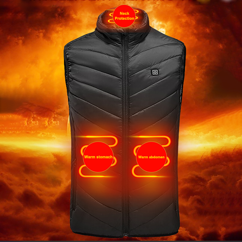 Heated Vest Battery - Veste de chasse électrique, manteau chaud