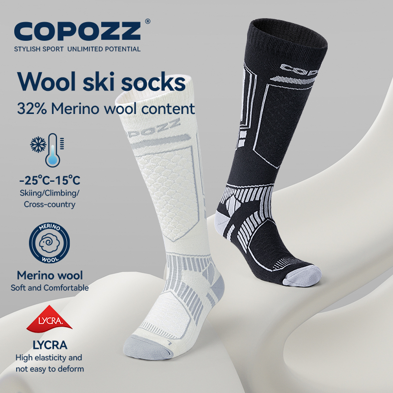 Thermal Sock Wool - COPOZZ nouvelles chaussettes de Ski d'hiver