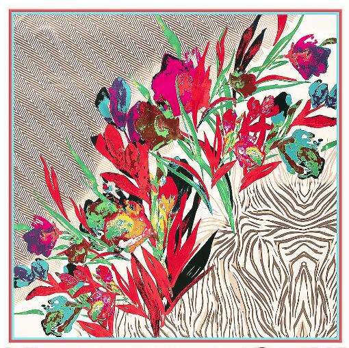 Shawl Wrap Winter - Foulard Carré de Marque de Luxe