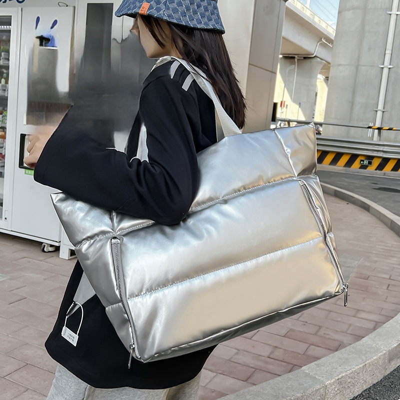 Down Jacket Packable - Sac à main matelassé rembourré de