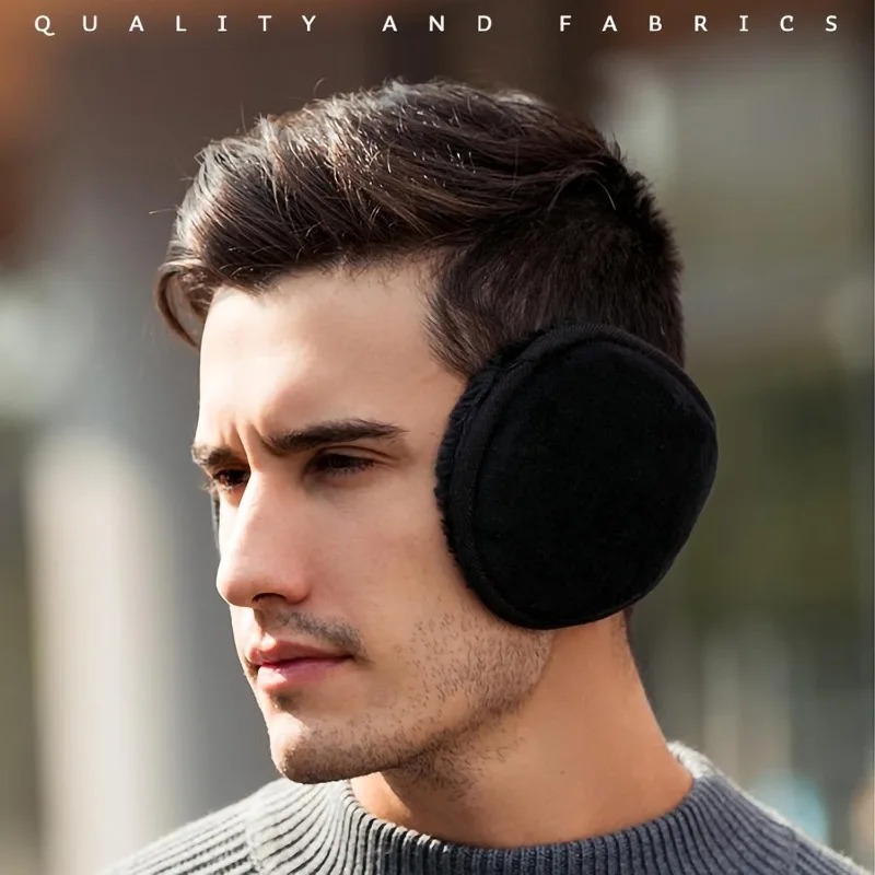 Earmuffs Foldable - Cache-oreilles pliables en polaire unisexe pour
