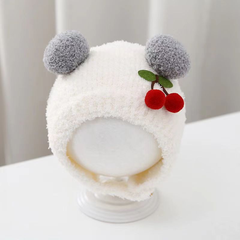 Knit Beanie Hat Warm - Bonnet d'hiver chaud pour bébé, joli
