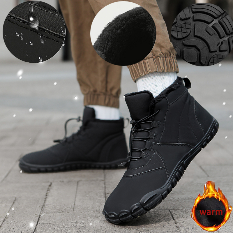 Waterproof Winter Boot - Bottes de neige d'extérieur pour hommes,