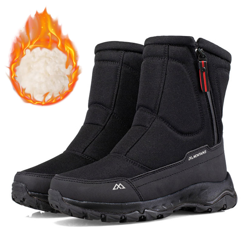 Waterproof Winter Boot - Bottes de neige d'extérieur confortables et