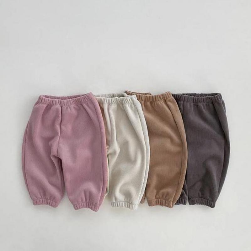 Corduroy Pant Warm - 2025 hiver infantile fille chaud velours