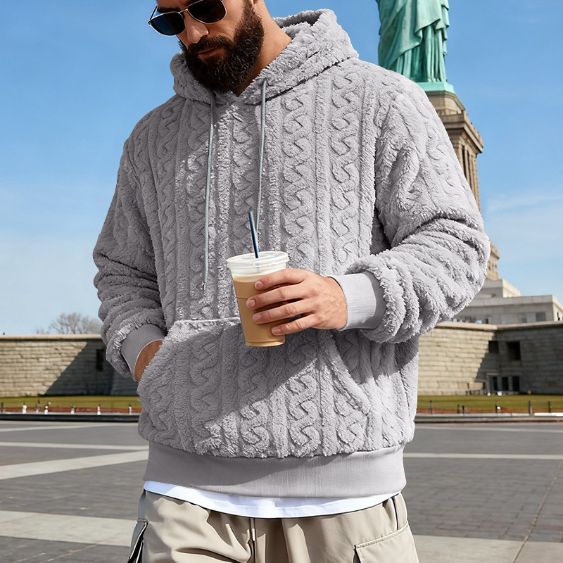 Sweat à capuche polaire pour h - Sherpa Hoodie Fleece avis et prix