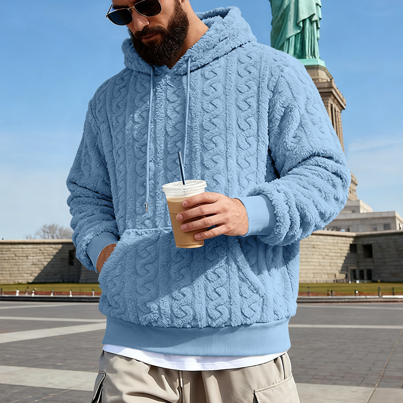 Sweat à capuche polaire pour h - Sherpa Hoodie Fleece avis et prix