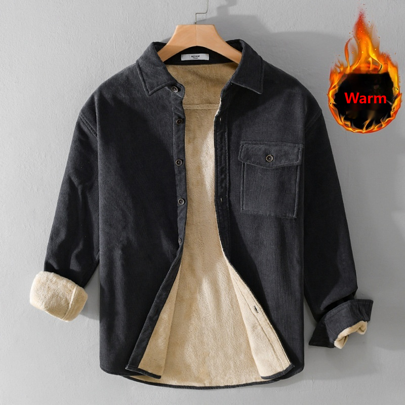 Veste chemise en velours côtel - Flannel Shirt Lined avis et prix