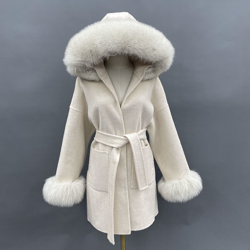 MISSJANEFUR-Manteau en laine a - Wool Coat Peacoat avis et prix