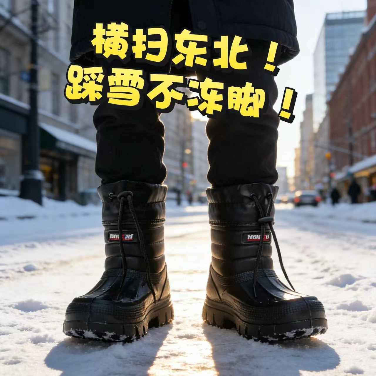 Bottes de neige pour hommes, n - Waterproof Winter Boot avis et prix