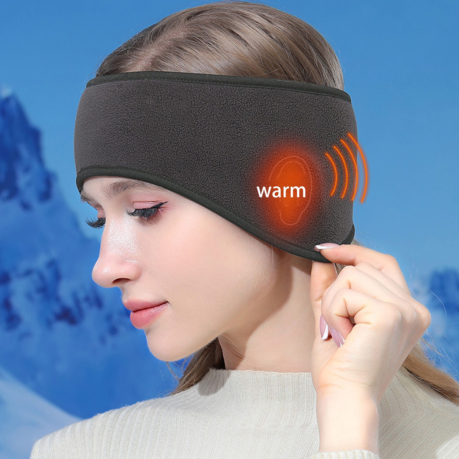 Couverture d'oreille thermique - Fleece Ear Warmer Band avis et prix