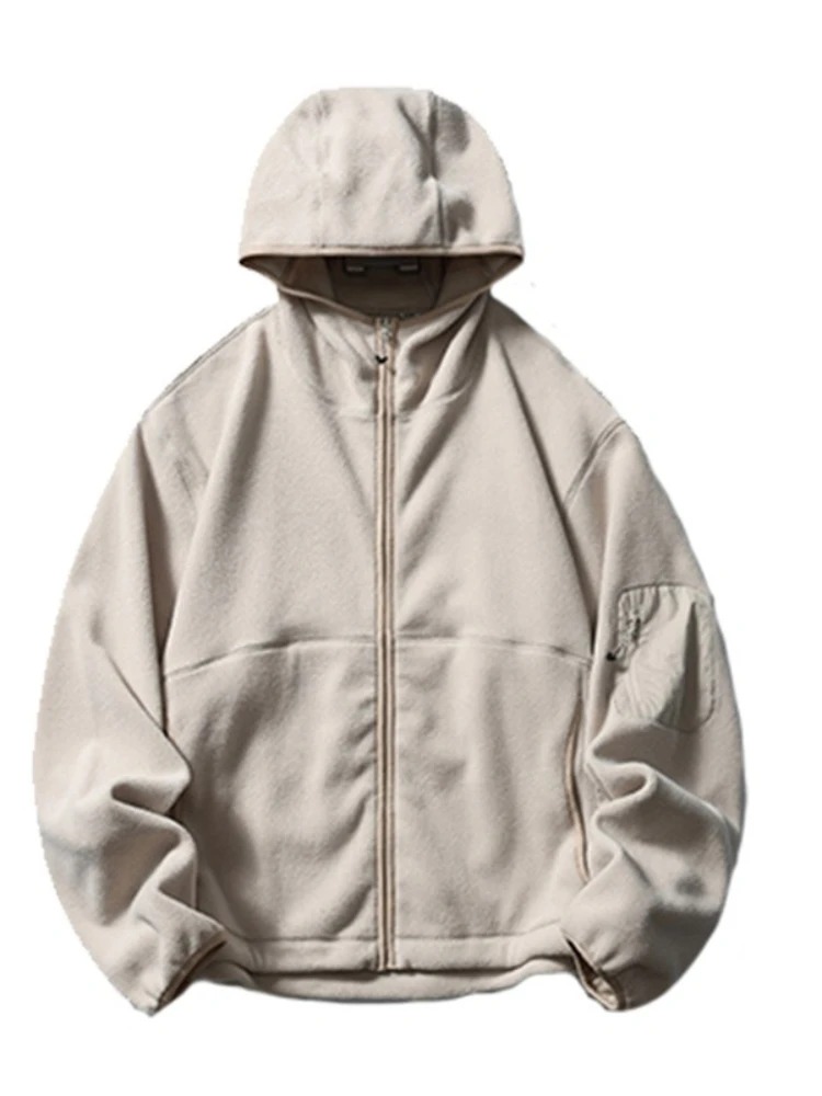 Sweat à capuche pour hommes au - Sherpa Hoodie Fleece avis et prix