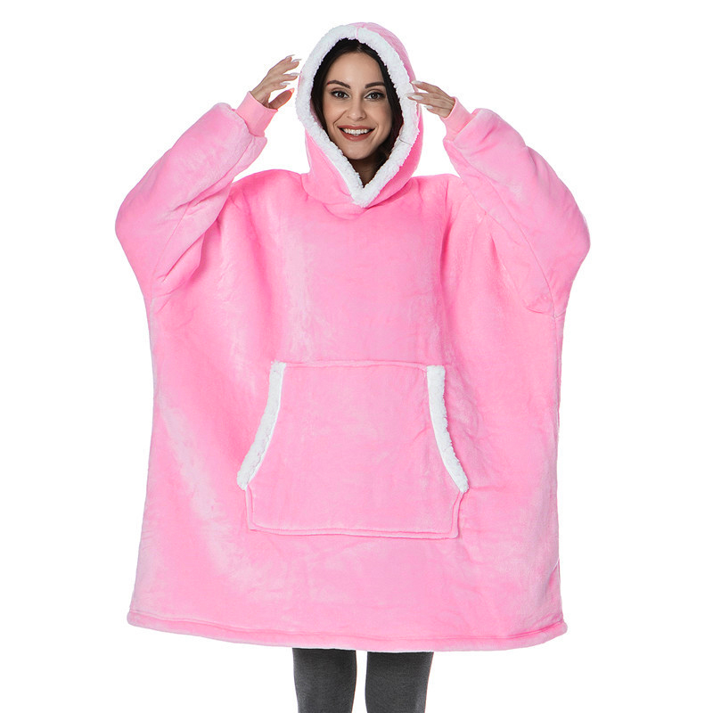 Couverture à capuche super dou - Sherpa Hoodie Fleece avis et prix