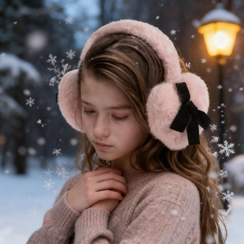 Cache-oreilles de couleur unie - Earmuffs Foldable avis et prix