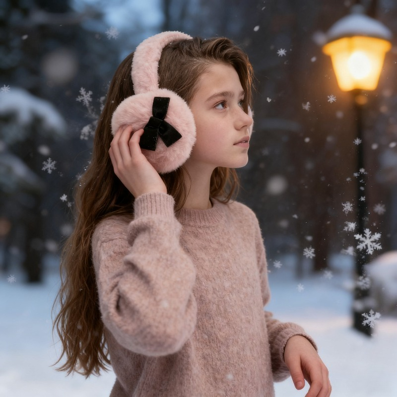 Cache-oreilles de couleur unie - Earmuffs Foldable avis et prix
