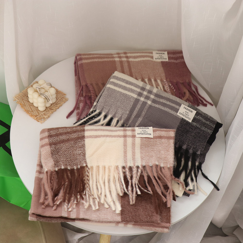 Écharpe décontractée en laine  - Wool Scarf Men avis et prix