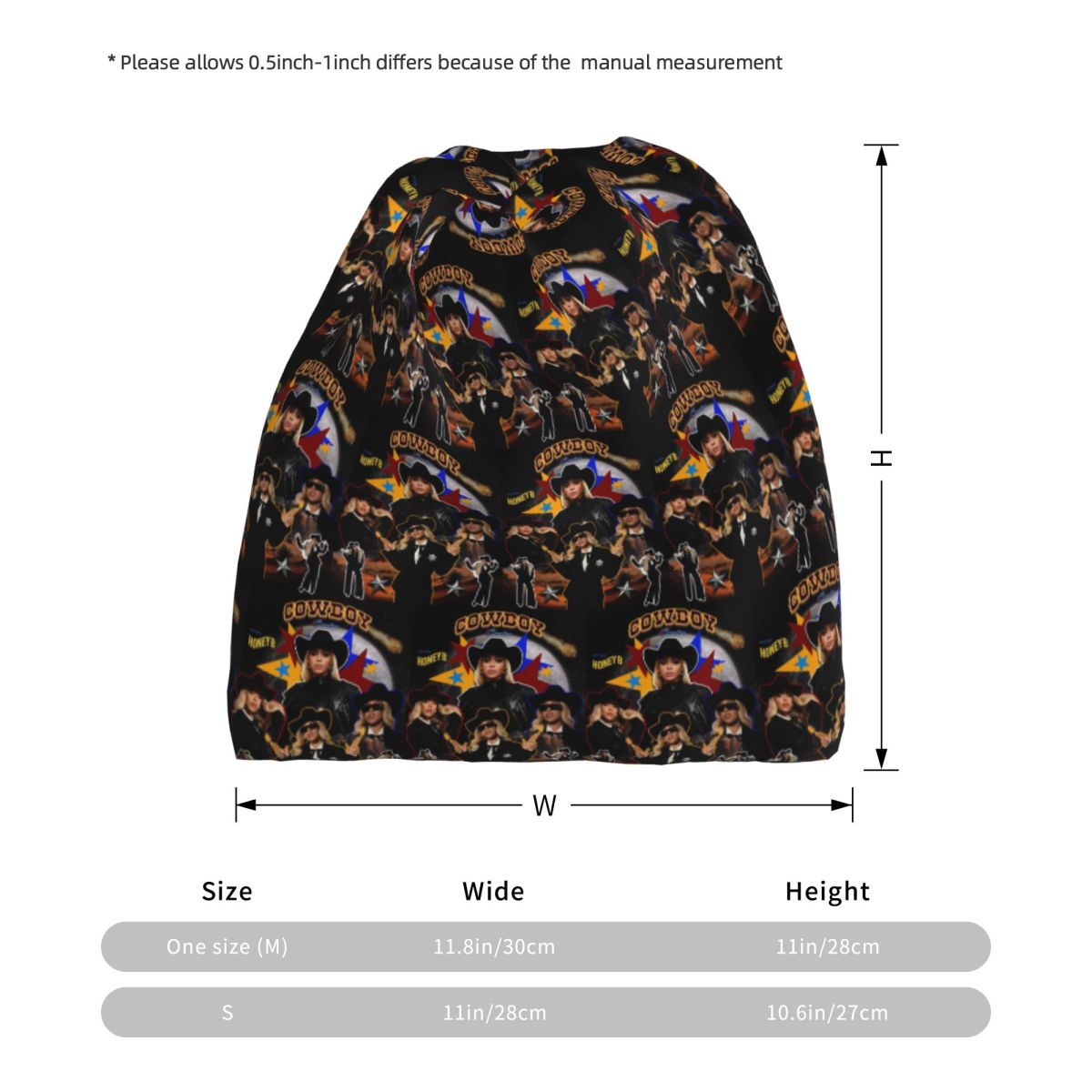 Cowboy Carter Beyonce, nouveau - Knit Beanie Hat Warm avis et prix
