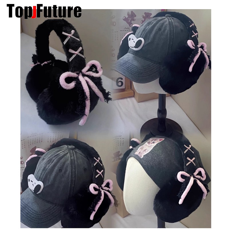 Harajuku Y2k mignon doux Lolit - Earmuffs Foldable avis et prix
