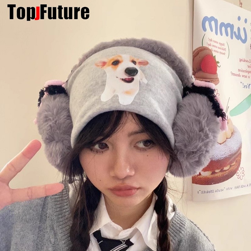 Harajuku Y2k mignon doux Lolit - Earmuffs Foldable avis et prix