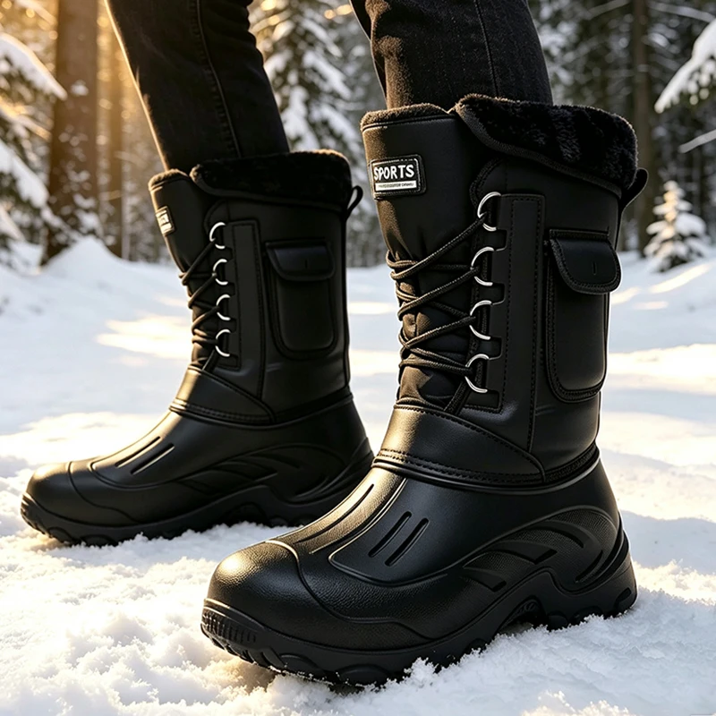 Bottes d'hiver pour hommes, ch - Waterproof Winter Boot avis et prix