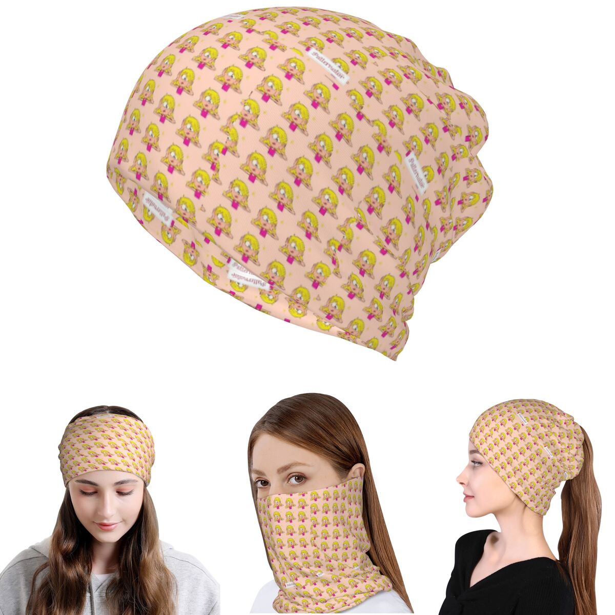 Lizzie Mcguire Cartoon Bandana - Knit Beanie Hat Warm avis et prix