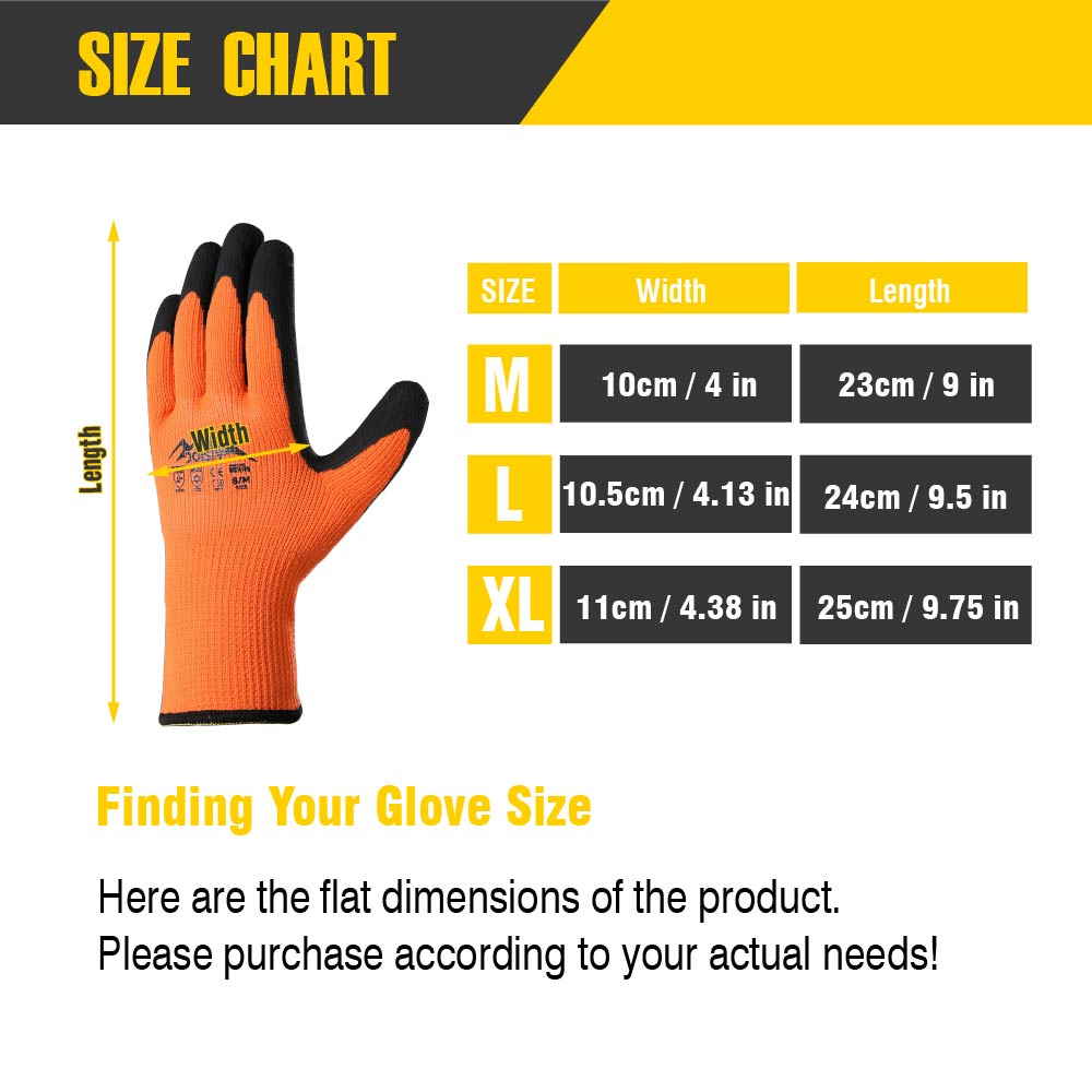 1 paire de gants de travail is - Snow Glove Insulated avis et prix