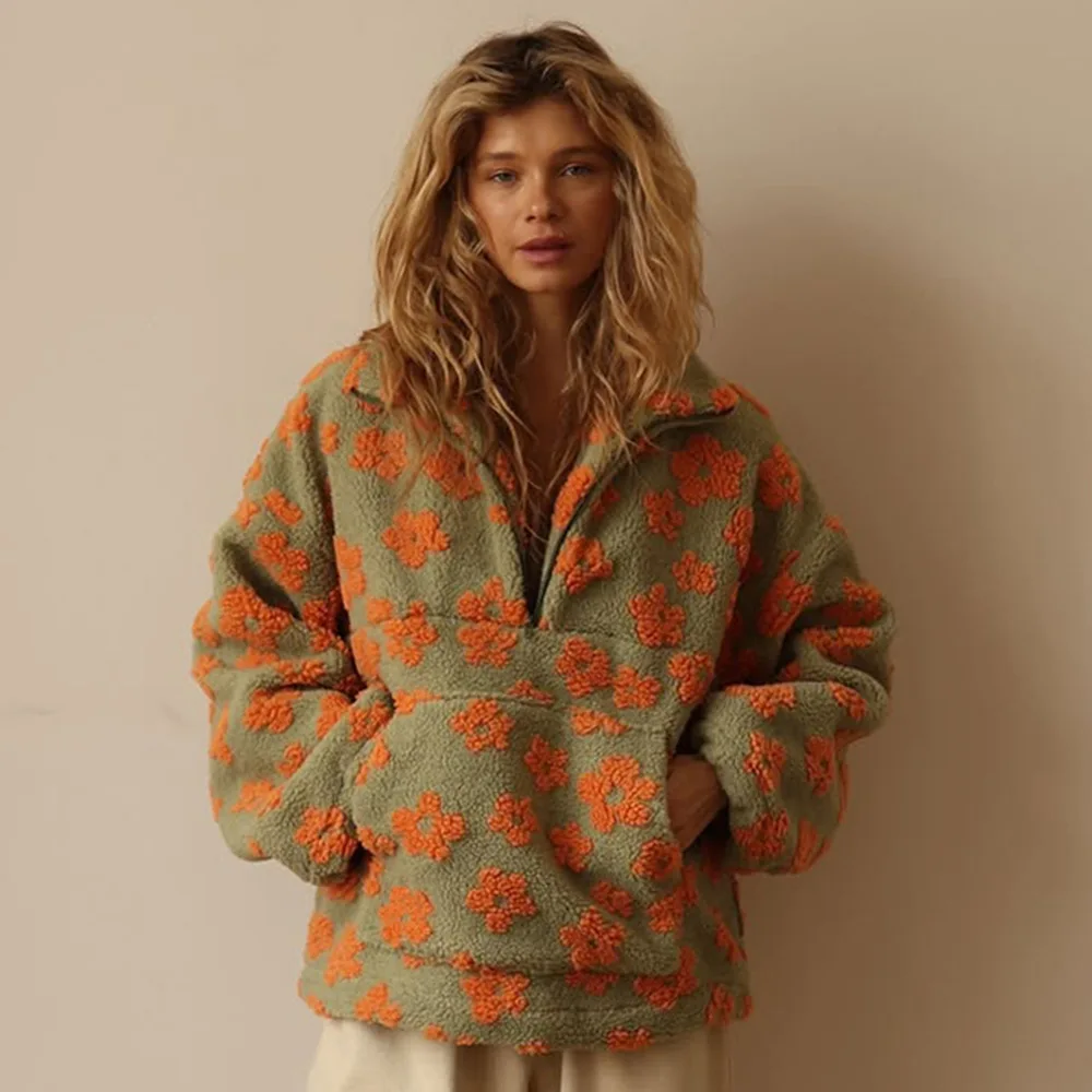Pull à capuche épais Sherpa à  - Sherpa Hoodie Fleece avis et prix