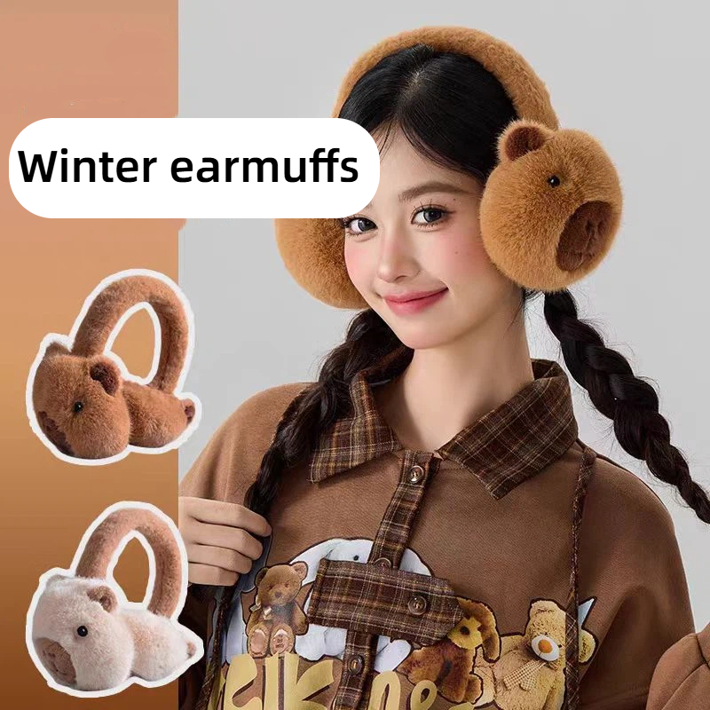 Cache-oreilles Capibala mignon - Earmuffs Foldable avis et prix