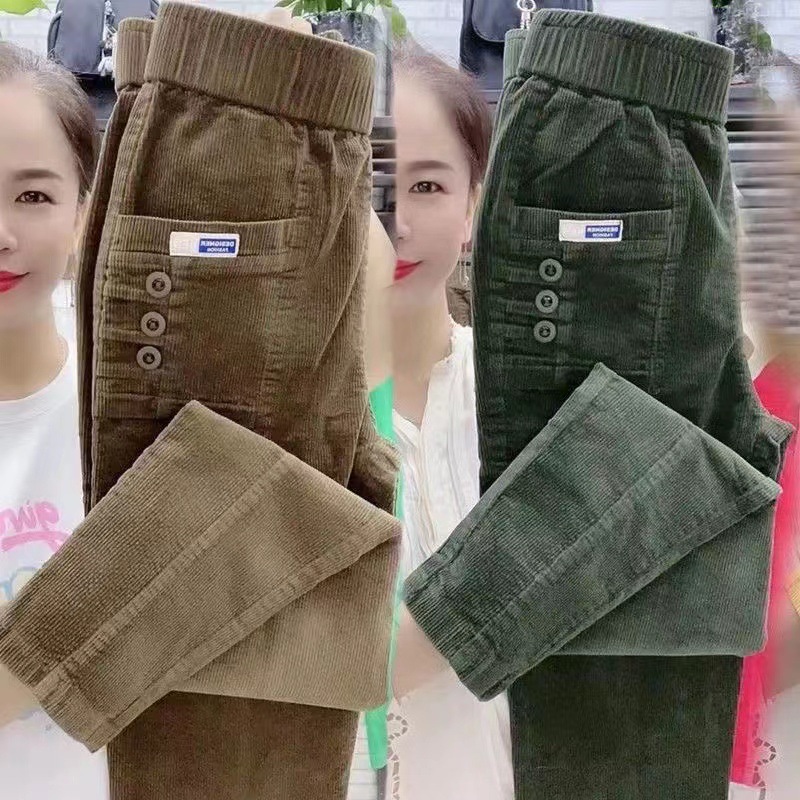 Femmes chaud printemps hiver b - Corduroy Pant Warm avis et prix