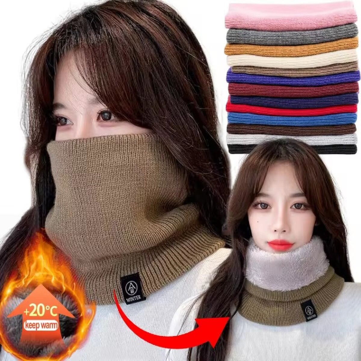 Silencieux en peluche solide p - Winter Headband Fleece avis et prix