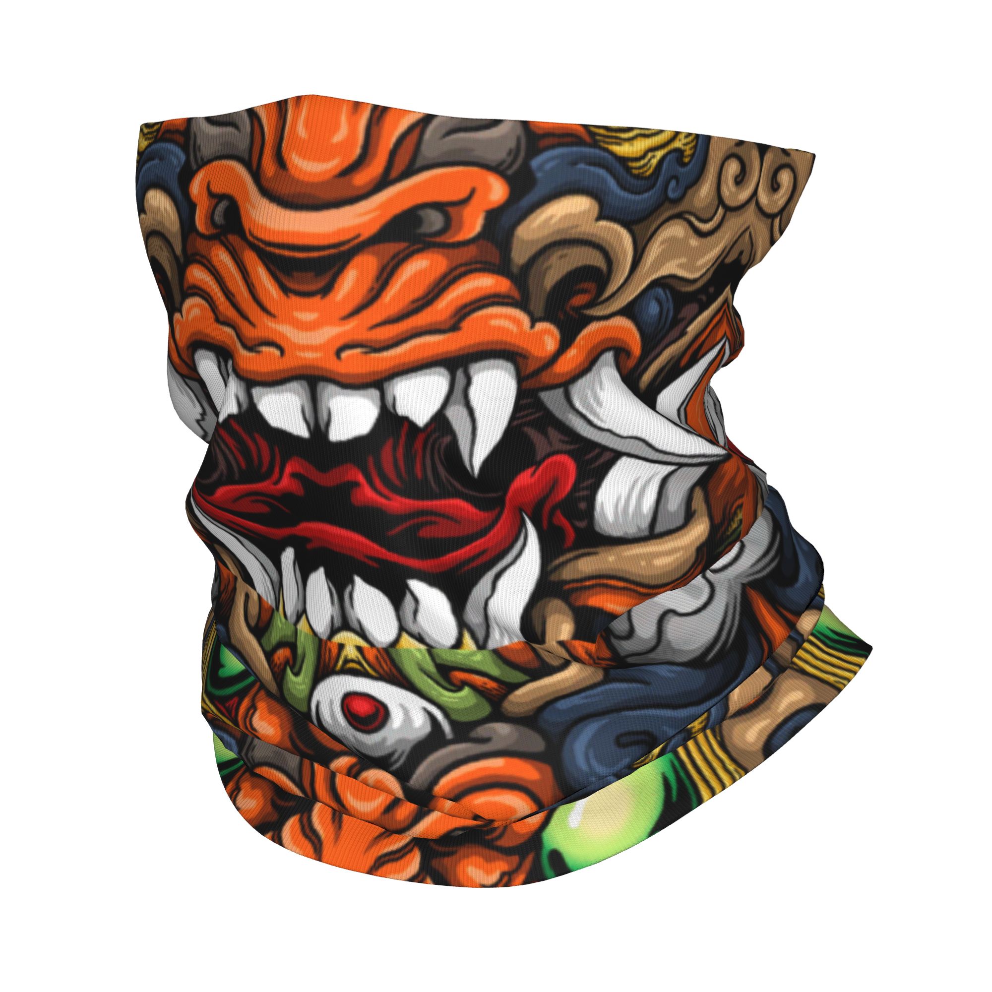 Personnalisé samouraï démon On - Neck Gaiter Fleece avis et prix