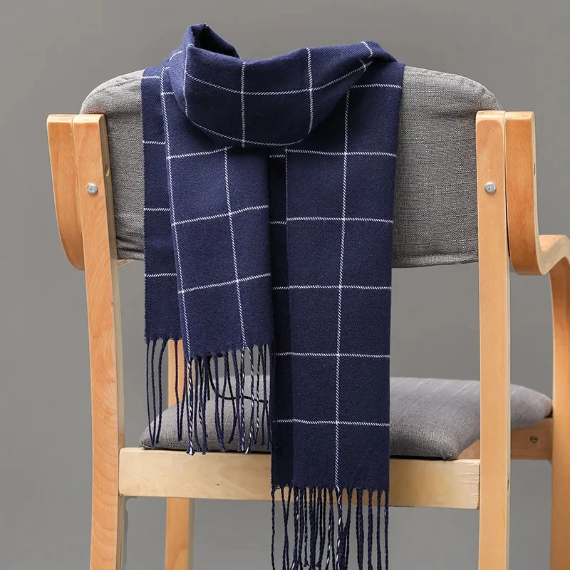 Écharpe en cachemire pour homm - Wool Scarf Men avis et prix