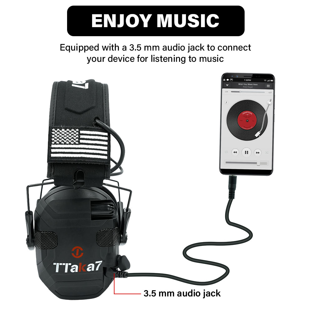 Casque anti-bruit électronique - Earmuffs Foldable avis et prix