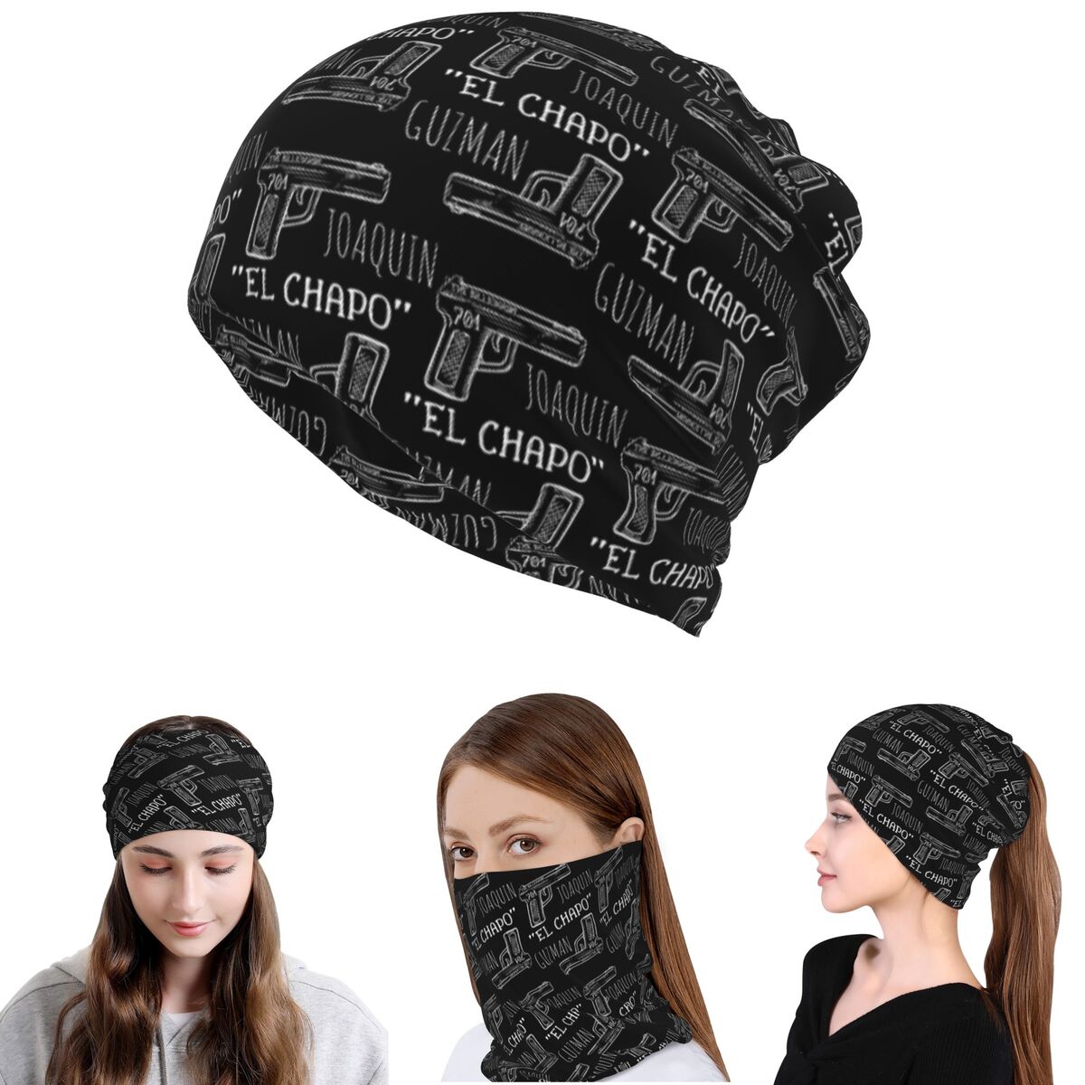 Joaquin El Chapo Guzman Narcos - Knit Beanie Hat Warm avis et prix